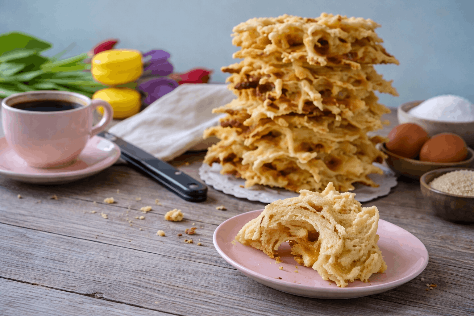 Sękacz podlaski - tradycyjny wypiek na wałku